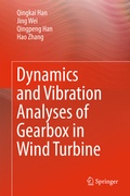 Cover: Dynamics and Vibration Analyses of Gearbox in Wind Turbine - Springer
