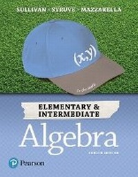Enlarge image Cover: Elementary & Intermediate Algebra - Pearson Education (US)