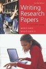 Cover: Writing Research Papers (perfect bound) - Pearson