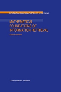 Enlarge image Cover: Mathematical Foundations of Information Retrieval - Springer
