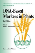 Cover: DNA-Based Markers in Plants - Kluwer Academic Publishers