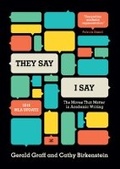 Cover: "They Say / I Say" - WW Norton & Co