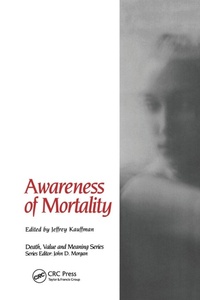Enlarge image Cover: Awareness of Mortality - Routledge