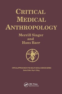 Enlarge image Cover: Critical Medical Anthropology - Routledge