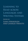 Cover: Learning to Read across Languages and Writing Systems - Cambridge University Press