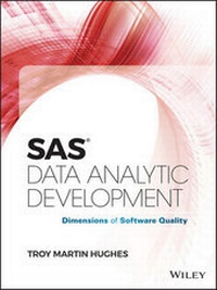 Enlarge image Cover: SAS Data Analytic Development - Standards Information Network