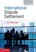 Cover: International Dispute Settlement - Cambridge University Press