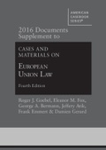 Cover: 2016 Documents Supplement to Cases and Materials on European Union Law - LEG Inc. (dba West Academic Publishing