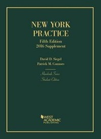Enlarge image Cover: New York Practice: Supplement - Foundation Press