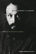 Cover: Between Philosophy and Literature - Stanford University Press