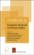 Cover: European Yearbook on Human Rights 16 - Intersentia Ltd