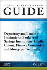 Enlarge image Cover: Audit and Accounting Guide Depository and Lending Institutions - Wiley