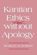 Cover: Kantian Ethics Almost Without Apology - Cornell University Press
