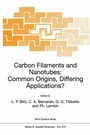 Cover: Carbon Filaments and Nanotubes: Common Origins, Differing Applications? - Kluwer Academic Publishers