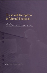 Abbildung von: Trust and Deception in Virtual Societies - Springer