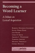 Cover: Becoming a Word Learner - OUP eBook