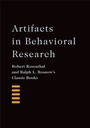 Cover: Artifacts in Behavioral Research - OUP eBook
