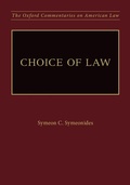 Cover: Choice of Law - OUP eBook