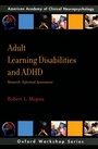 Cover: Adult Learning Disabilities and ADHD: Research-Informed Assessment - OUP eBook