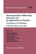 Cover: Noncommutative Differential Geometry and Its Applications to Physics - Kluwer Academic Publishers