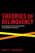 Cover: Theories of Delinquency - OUP eBook