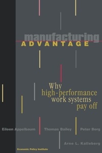 Enlarge image Cover: Manufacturing Advantage - ILR Press