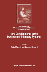 Enlarge image Cover: New Developments in the Dynamics of Planetary Systems - Springer
