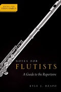 Cover: Notes for Flutists - OUP eBook