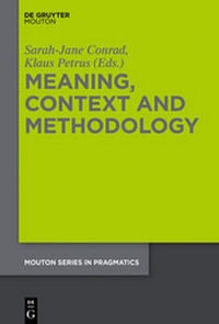 Enlarge image Cover: Meaning, Context and Methodology - De Gruyter Mouton