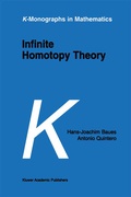 Cover: Infinite Homotopy Theory - Kluwer Academic Publishers
