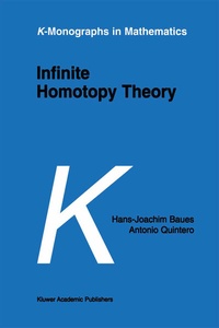Abbildung von: Infinite Homotopy Theory - Kluwer Academic Publishers