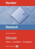 Cover: Diktate h&ouml;ren - schreiben - korrigieren - Hueber Verlag