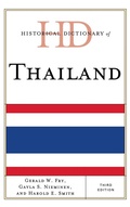 Cover: Historical Dictionary of Thailand - Scarecrow Press