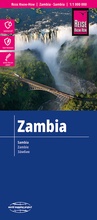 Cover: Reise Know-How Landkarte Sambia / Zambia (1:1.000.000) - Reise Know-How Verlag Peter Rump GmbH