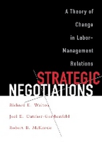 Enlarge image Cover: Strategic Negotiations - ILR Press