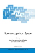 Cover: Spectroscopy from Space - Kluwer Academic Publishers