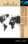 Cover: The A to Z of United States-Middle East Relations - Scarecrow Press