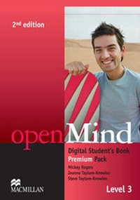 Enlarge image Cover: openMind 2nd Edition AE Level 3 Digital Student's Book Pack Premium - Macmillan Education