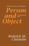 Cover: Person and Object - Open Court