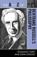 Cover: The A to Z of Bertrand Russell's Philosophy - Scarecrow Press