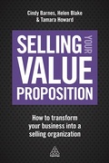 Cover: Selling Your Value Proposition - Kogan Page Ltd