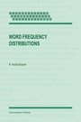 Cover: Word Frequency Distributions - Springer