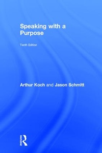 Enlarge image Cover: Speaking with a Purpose - Routledge