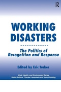 Cover: Working Disasters - Routledge