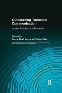 Enlarge image Cover: Outsourcing Technical Communication - Routledge