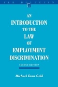 Cover: Introduction to the Law of Employment Discrimination - ILR Press