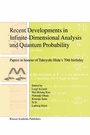 Cover: Recent Developments in Infinite-Dimensional Analysis and Quantum Probability - Springer