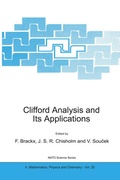 Cover: Clifford Analysis and Its Applications - Kluwer Academic Publishers