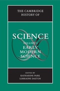 Cover: The Cambridge History of Science: Volume 3, Early Modern Science - Cambridge University Press