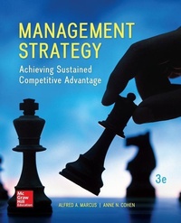 Enlarge image Cover: Management Strategy: Achieving Sustained Competitive Advantage - McGraw-Hill Education